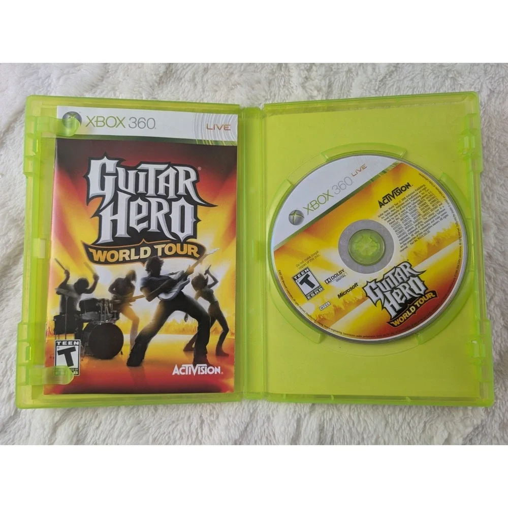 Guitar Hero World Tour Xbox 360 CIB Complete, Tested & Working - NFR Edition